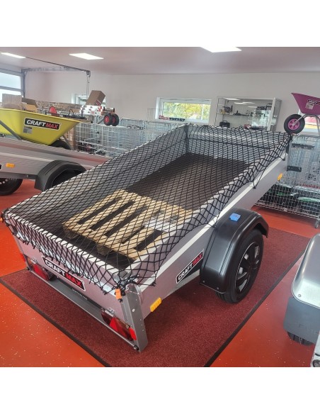 V-Serie-750kg-Kastenanhaenger-mit-Kippdeichsel-2.01x1.08x0.35m-Planenknoepfe-montiert-ExpanderNetz-1