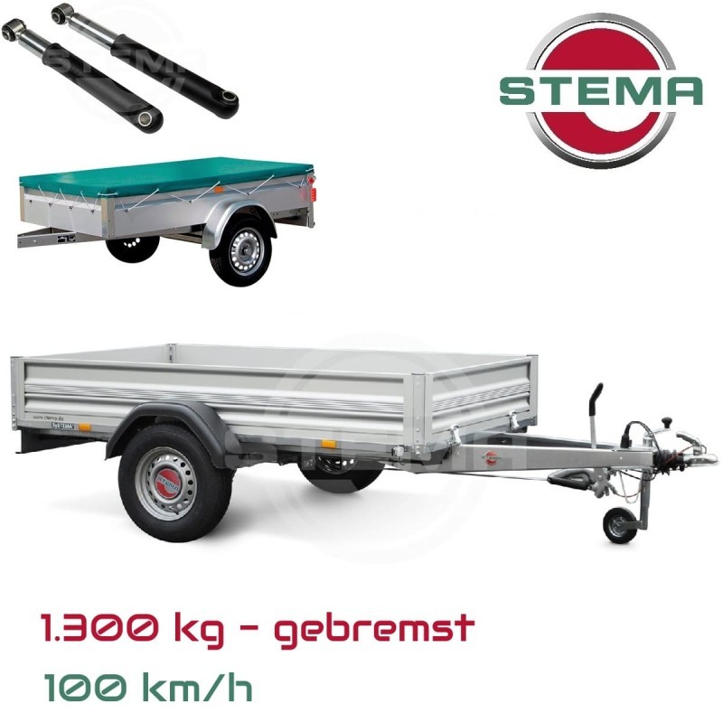 STEMA-SyStema-Light-STL-1300-ALU-Kastenanhaenger-2.51x1.26x0.35m100kmh