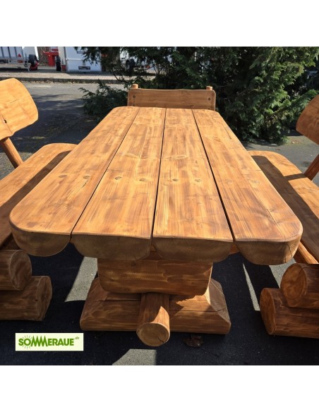 SOMMERAUE®-Baumstamm-Gartenmoebel-in-einzigartiger-uriger-Blockhausoptik-9