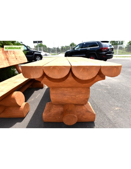 SOMMERAUE®-Baumstamm-Gartenmoebel-Blockhausoptik-Handarbeit-5