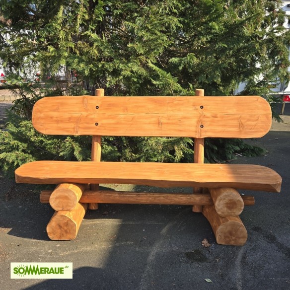 SOMMERAUE®-Baumstamm-Gartenmoebel-Blockhausoptik-Handarbeit-3