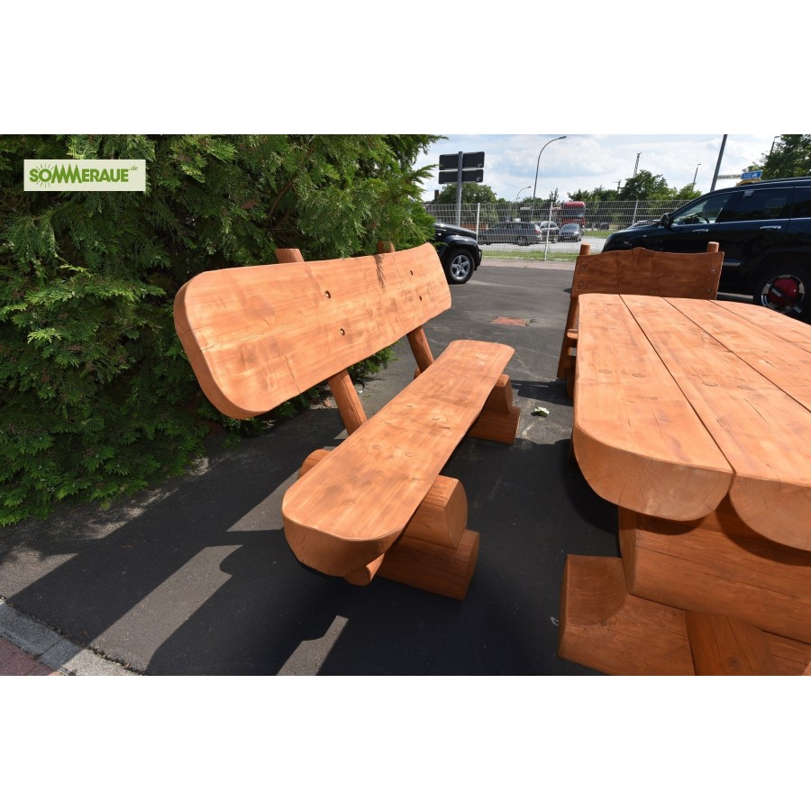 SOMMERAUE®-Baumstamm-Gartenmoebel-Blockhausoptik-Handarbeit-4