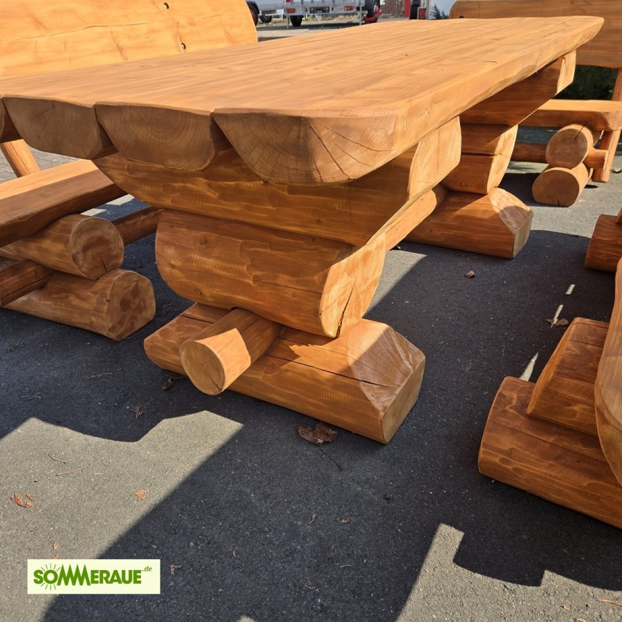SOMMERAUE®-Baumstamm-Gartenmoebel-in-einzigartiger-uriger-Blockhausoptik-3
