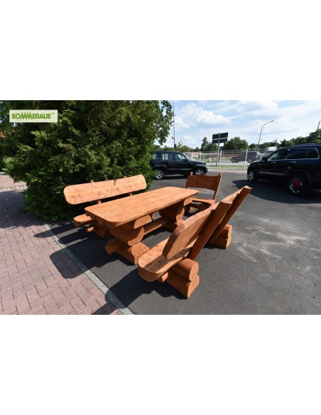SOMMERAUE®-Baumstamm-Gartenmoebel-in-einzigartiger-uriger-Blockhausoptik-7