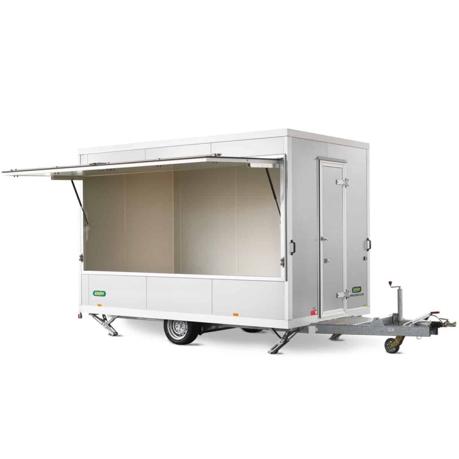 UNSINN-VM-1500-Verkaufsanhaenger-mit-hochwertigen-eloxierten-Sandwichpanelen-seitlicher-Verkaufsklappe-Teleskop-Scherenstuetzen