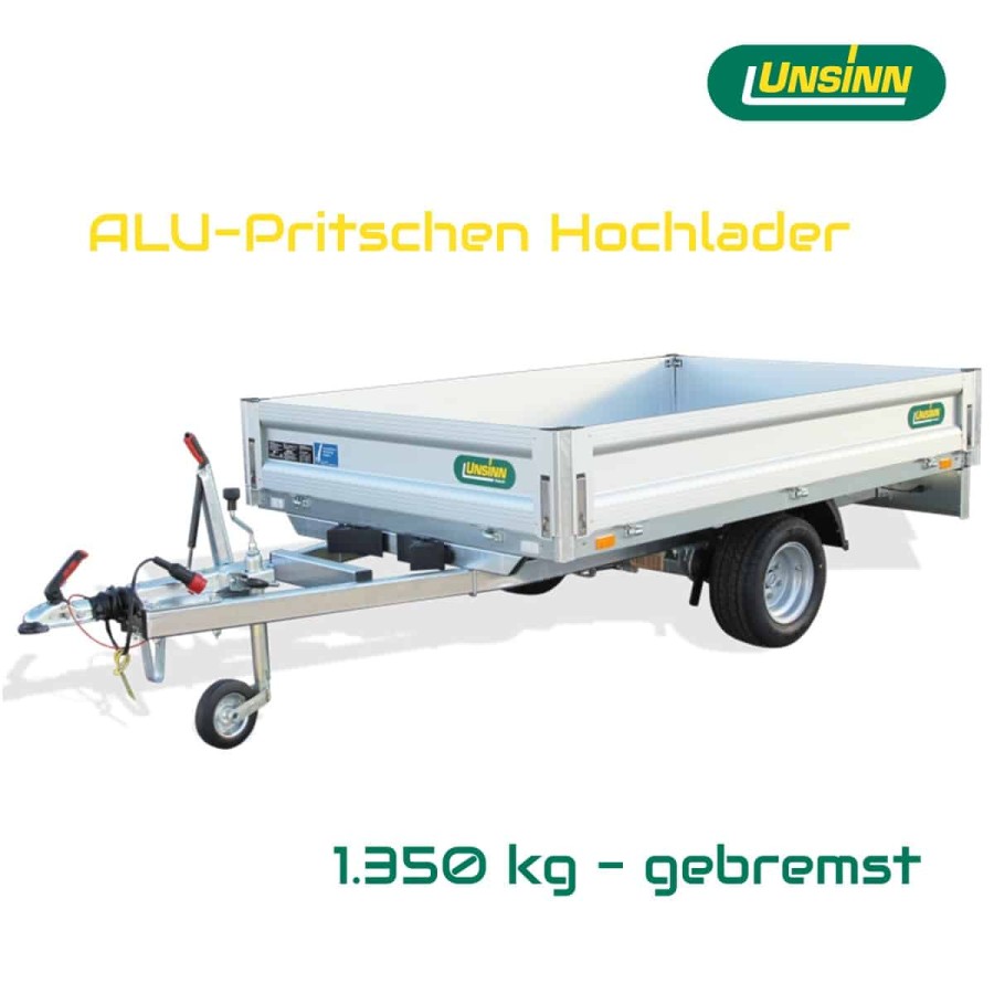 UNSINN-WEB20-H-2315-13-10-ALU-Pritschenhochlader-1350kg-2.30x1.50x0.30m-V-Deichsel-100kmh-moegl