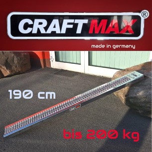 CRAFTMAX-Stahl-Auffahrschine-190-cm-fuer-Motorradtransport-AKTIONSANGEBOT