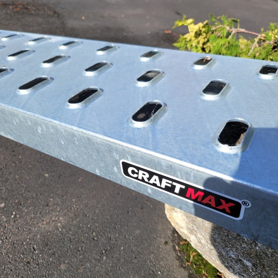 CRAFTMAX-Stahl-Auffahrschine-Laderampe-261x30cm-Traglast-1450Kg-2