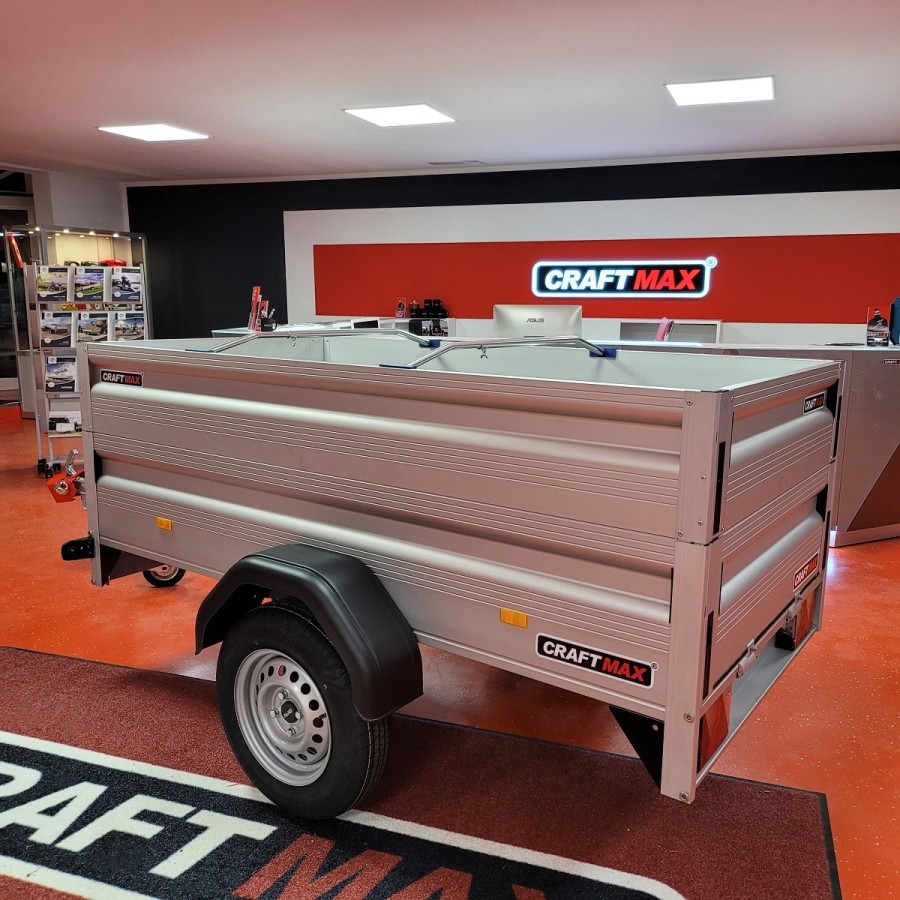CRAFTMAX-CLEVER-Highline-750-Kg-Kastenanhaenger-mit-ALU-Bordwaende-Erhoehung-auf-65cm-Heck-Frontklappe-Stuetzrad-2100x1100-mm-2