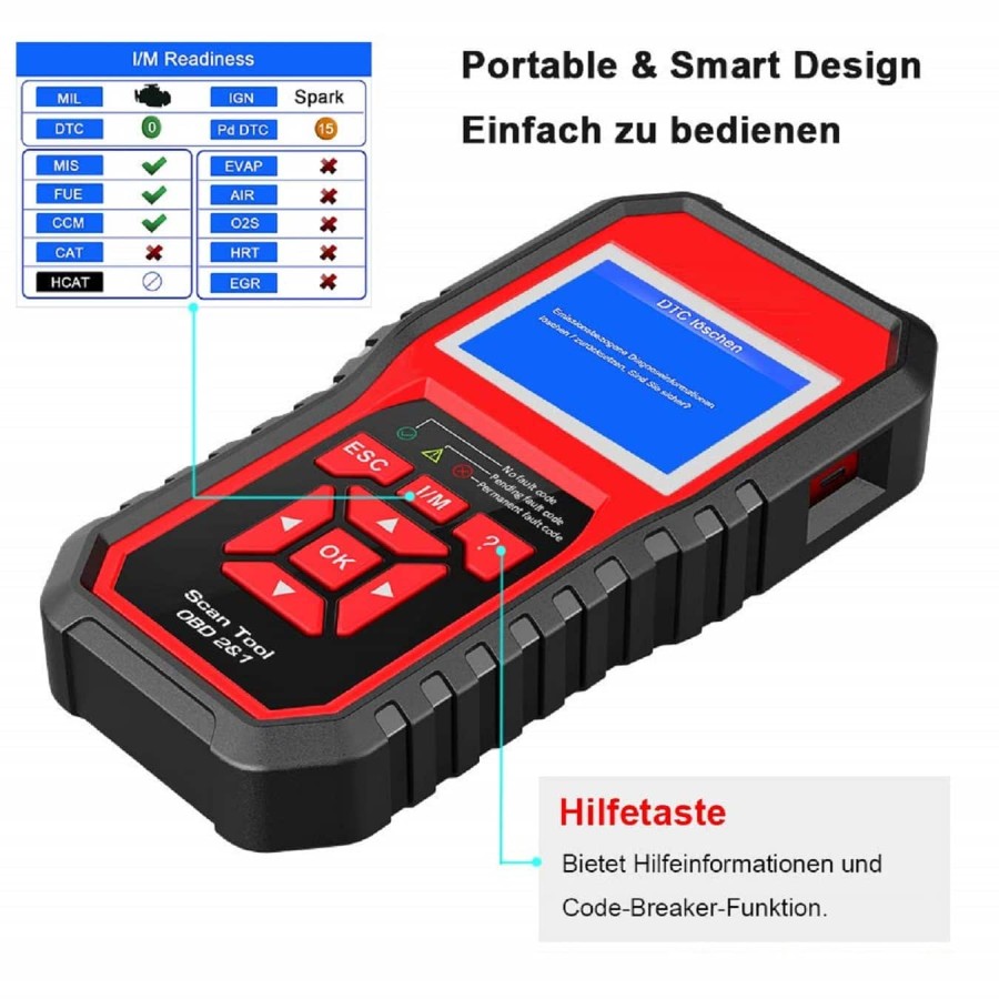 CRAFTMAX-Konnwei-OBD2-Diagnosegeraet-Universal-KFZ-Fehlercode-Lesegeraet-5