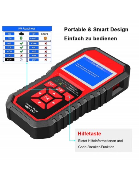 CRAFTMAX-Konnwei-OBD2-Diagnosegeraet-Universal-KFZ-Fehlercode-Lesegeraet-5