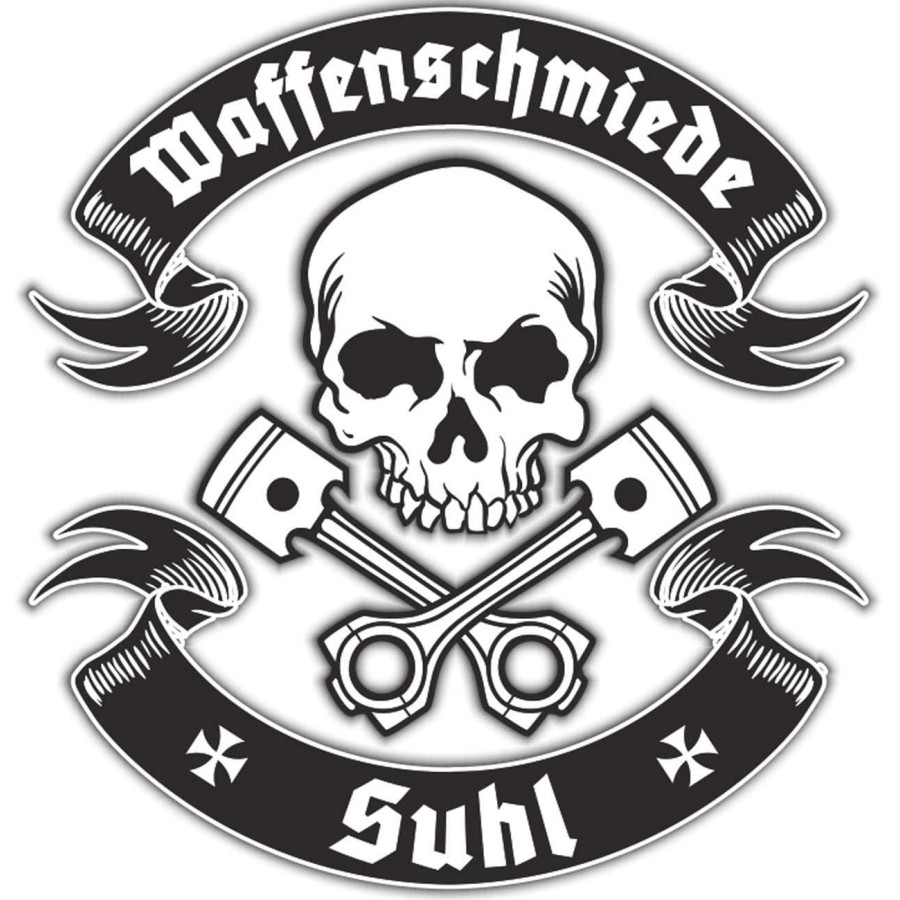 Aufkleber-Waffenschmiede-Suhl