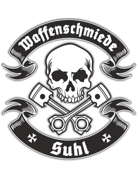 Aufkleber-Waffenschmiede-Suhl