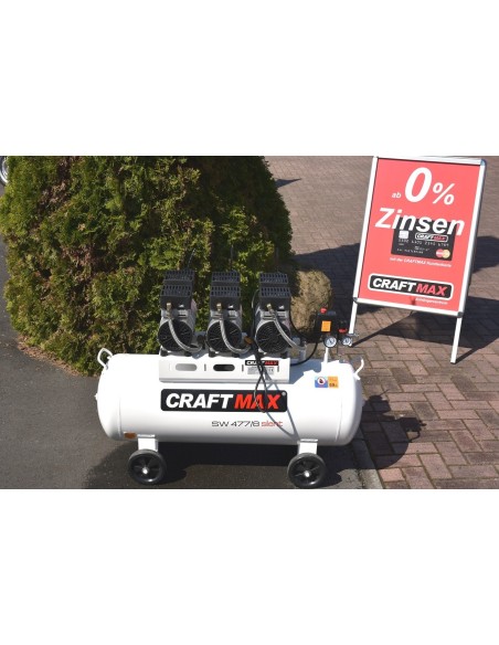 CRAFTMAX-Kompressor-SW477-8-100Liter-Dental-silent-2