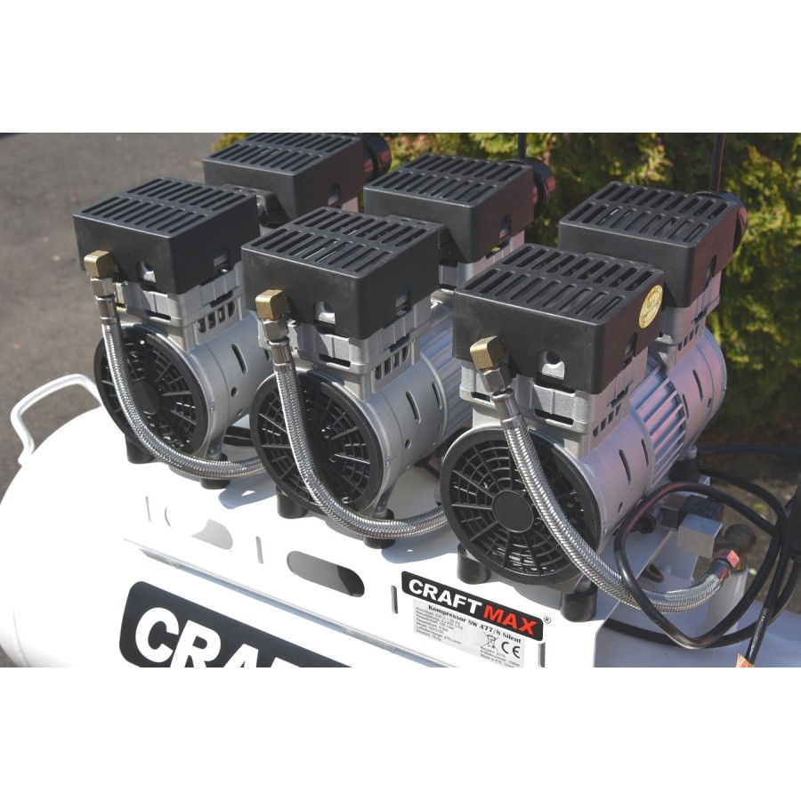CRAFTMAX-Kompressor-SW477-8-100Liter-Dental-silent-4