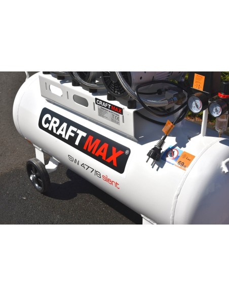 CRAFTMAX-Kompressor-SW477-8-100Liter-Dental-silent-5