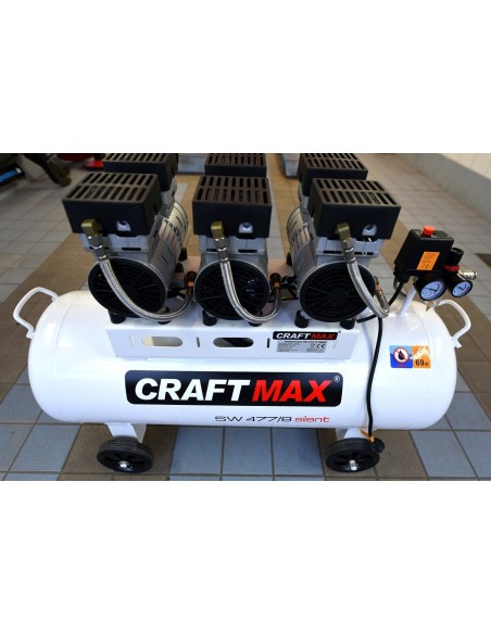 CRAFTMAX-Kompressor-SW477-8-100Liter-Dental-silent-10