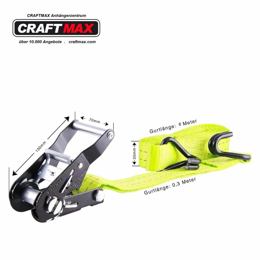 CRAFTMAX-belt-200-Ladungssicherungs-Zurrgurt-6m-x-35cm-mit-Profi-Haken-gr.-Ratsche-Spitzhaken-2000-daN-8