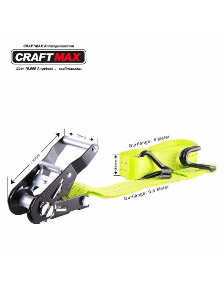 CRAFTMAX-belt-200-Ladungssicherungs-Zurrgurt-6m-x-35cm-mit-Profi-Haken-gr.-Ratsche-Spitzhaken-2000-daN-8