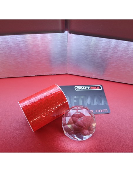 CRAFTMAX-Reflektor-Klebeband-ROT-NEON-fuer-PKW-Anhaenger-Traktor-LKW-Caravan-1