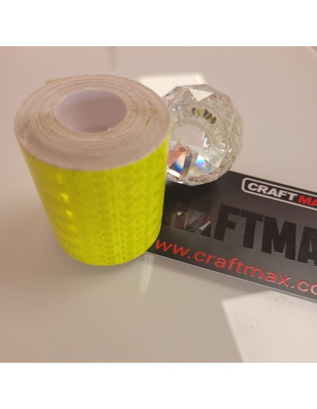 CRAFTMAX-Reflektor-Klebeband-GELB-NEON-fuer-PKW-Anhaenger-Traktor-LKW-Caravan-1
