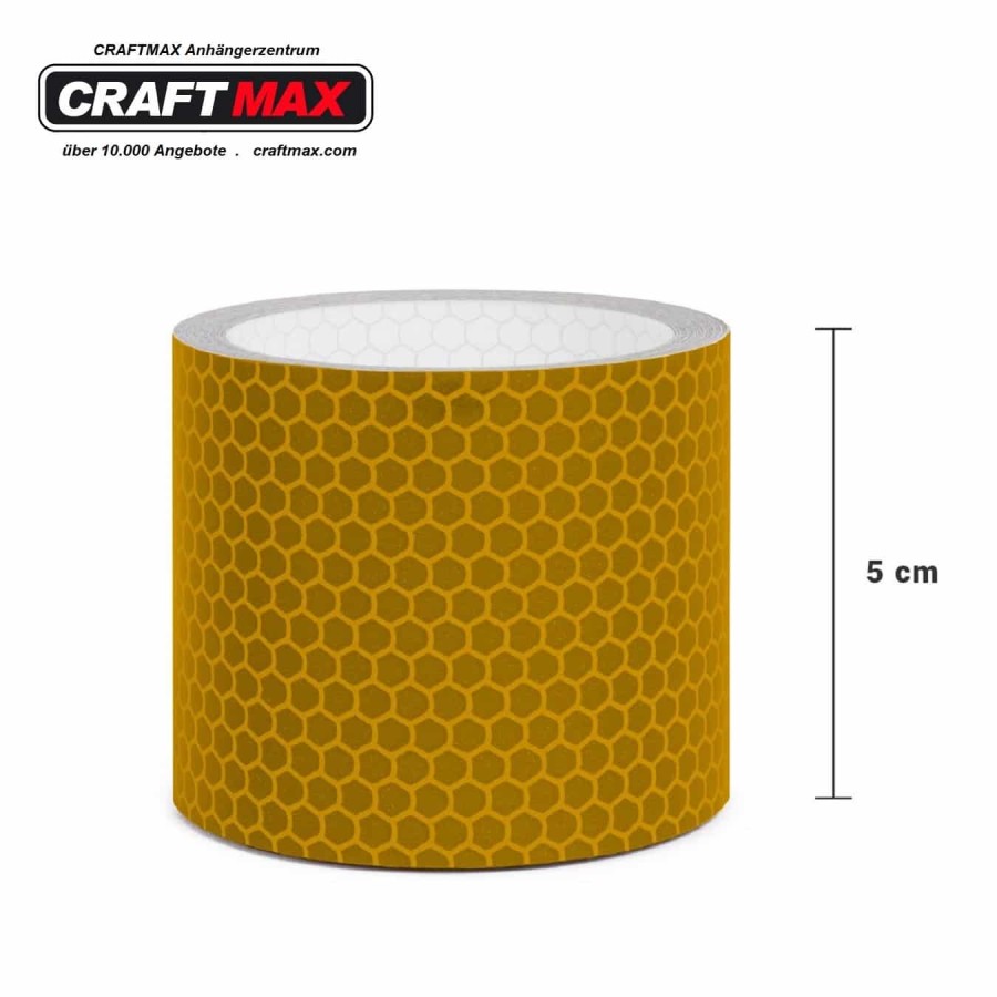 CRAFTMAX-Reflektor-Klebeband-5cm-x-3m-GELB-2