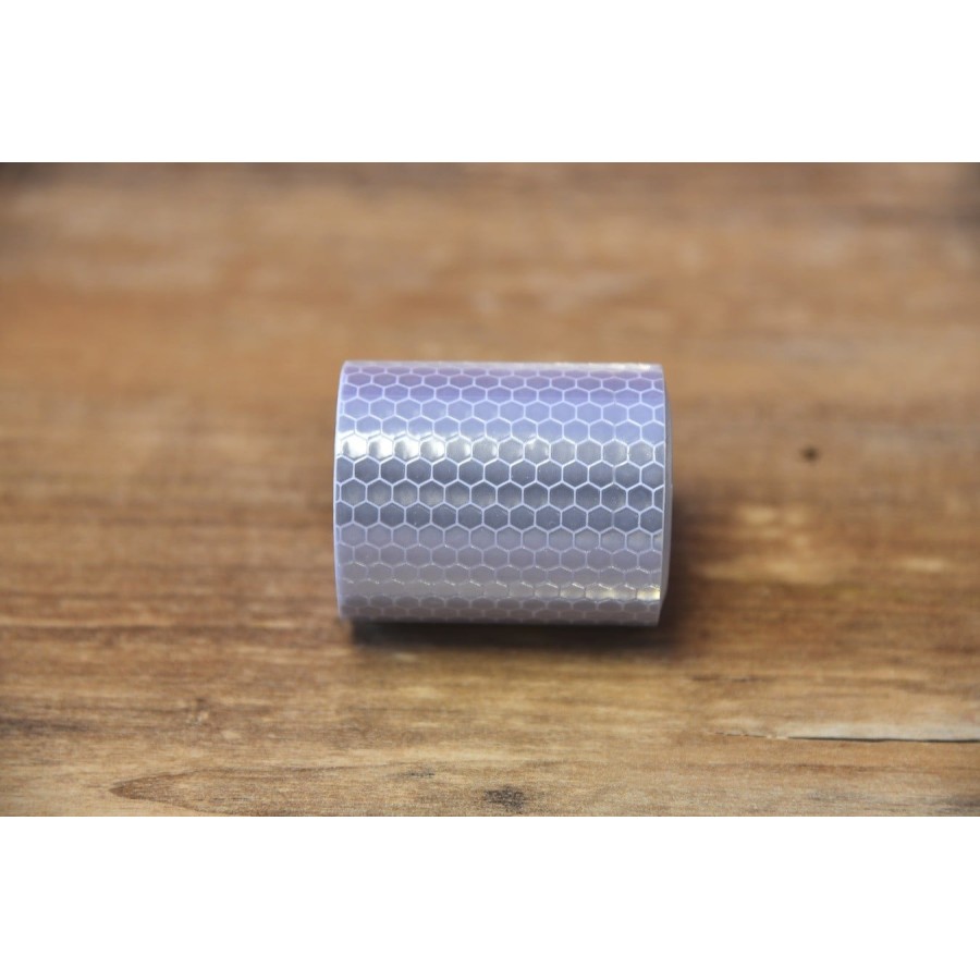 CRAFTMAX-Reflektor-Klebeband-5cm-x-3m-SILBER-WEISS-5