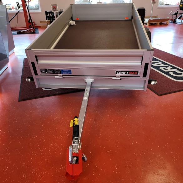 CRAFTMAX-CLEVER-Kastenanhaenger-750Kg-ungebremst-XL-Kastenprofil-Deichsel-Alu-Bordwaenden-Heck-Frontklappe-250x140x35cm-6