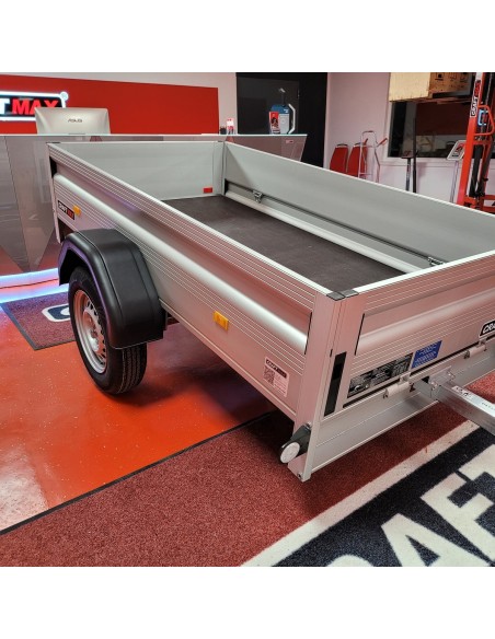 CRAFTMAX-CLEVER-Kastenanhaenger-750Kg-ungebremst-35er-ALU-Bordwaende-Heckklappe-Frontklappe-2100x1100-mm-2