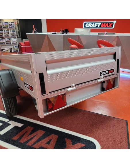 CRAFTMAX-CLEVER-Kastenanhaenger-750Kg-ungebremst-35er-ALU-Bordwaende-Heckklappe-Frontklappe-2100x1100-mm-4
