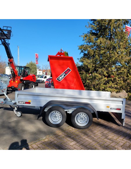 CRAFTMAX-PROFI-2000-ALU-Anhaenger-V-Deichsel-3.00×1.55×0.35m-100kmh-1