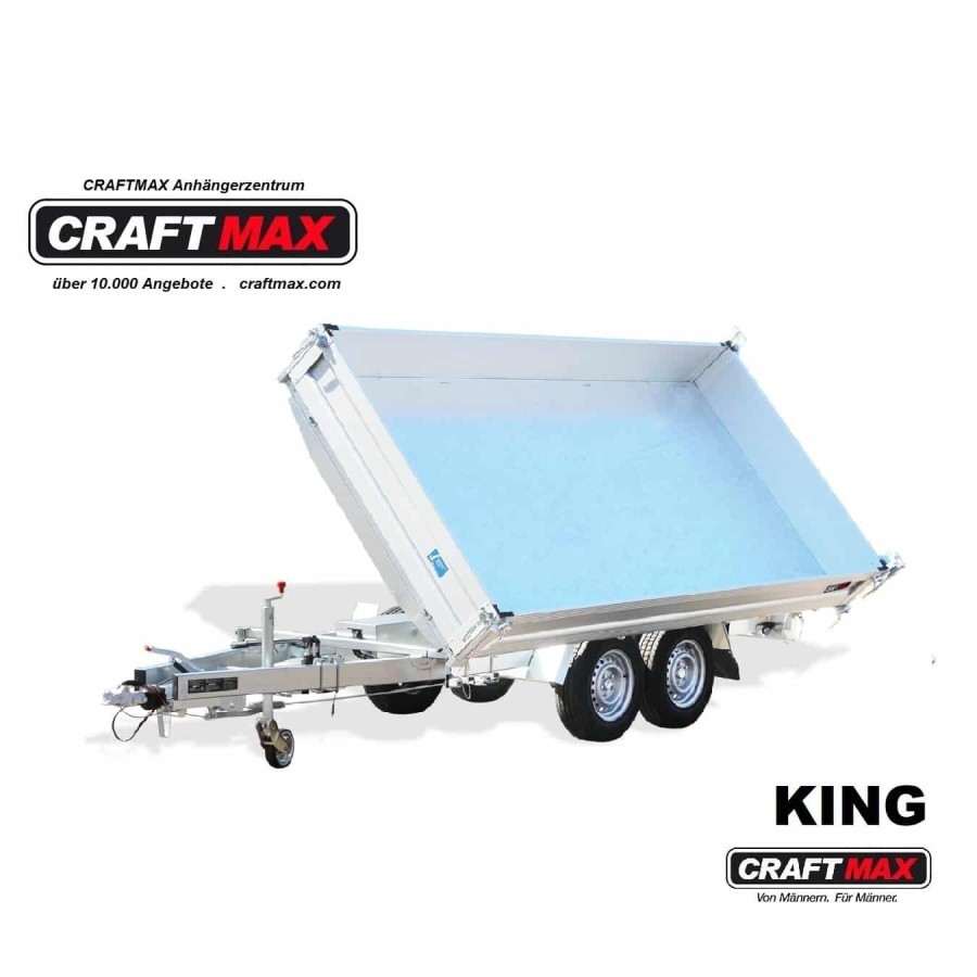 CRAFTMAX-3-Seitenkipper-King-UDK-3030-14-1750-StAlu-Vorfuehrmodell