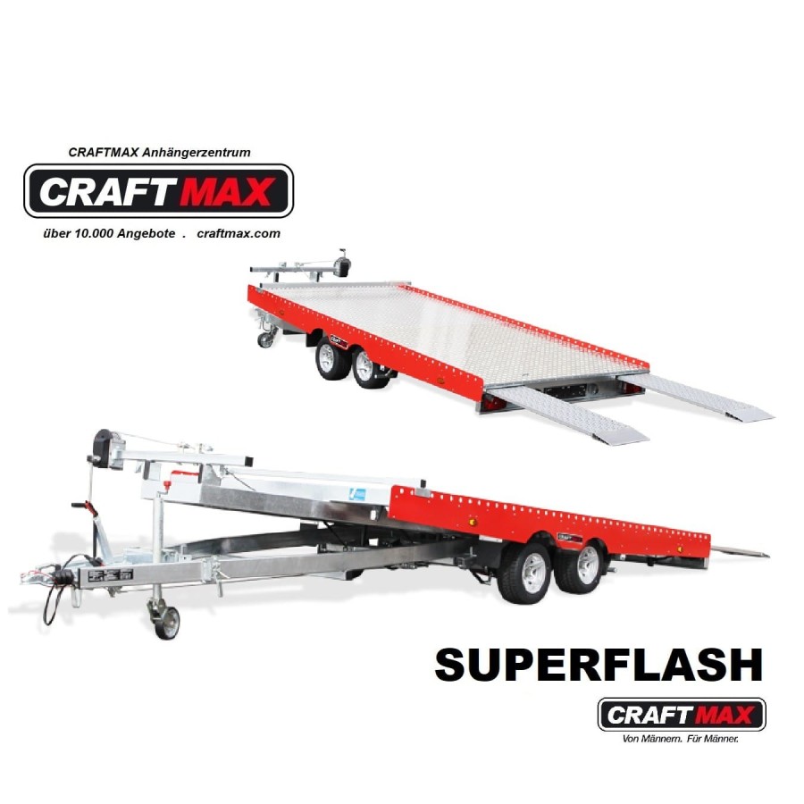 CRAFTMAX-SUPERFLASH-CMAHK-2643-10-2070-Autotransporter-Vorfuehrmodell