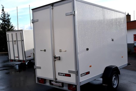CRAFTMAX-PLYWOOD-Einachser-Kofferanhaenger-GFK-Vorfuehrmodell 2