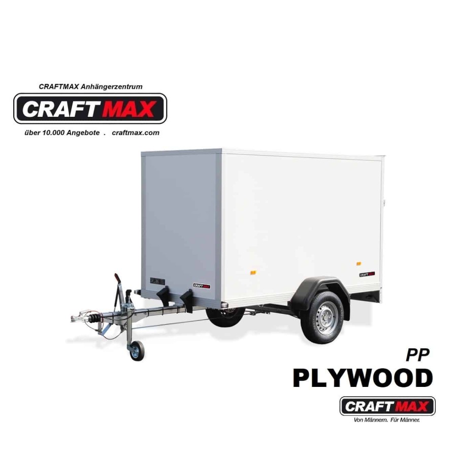 CRAFTMAX-PLYWOOD-Einachser-Kofferanhaenger-PP-Vorfuehrmodell