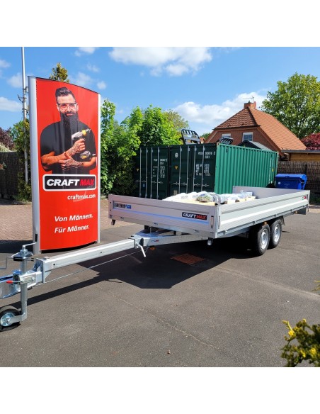 CRAFTMAX-TRIBE-3500kg-Langgutanhaenger-Teleskop-Deichsel-1