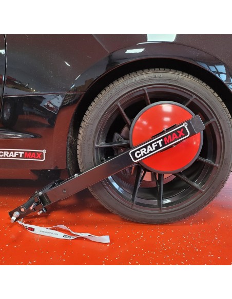 CRAFTMAX-mechanische-Wegfahrsperre-Parkkralle-Radkralle-fuer-Sportwagen-1
