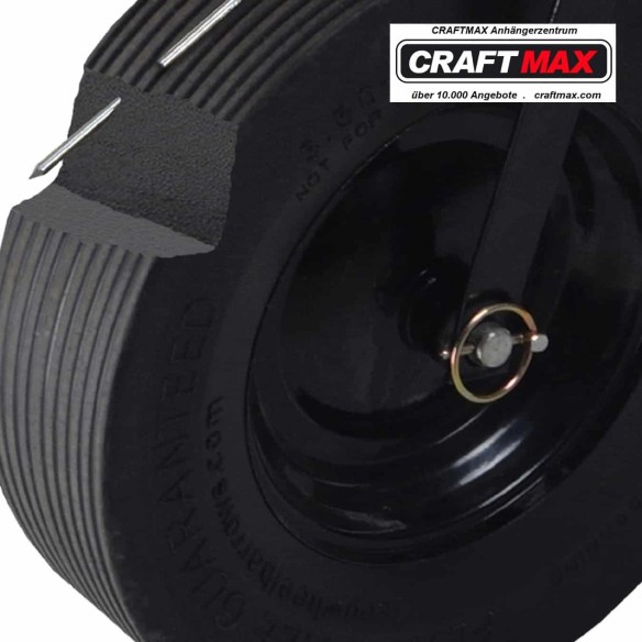 CRAFTMAX-Twin-Doppelrad-Schubkarre-mit-PU-Raedern-160-L-gelb-4