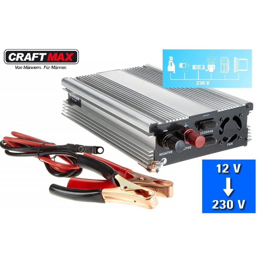 CRAFTMAX-Spannungswandler-12V-230V-600W-1200Wmax-0