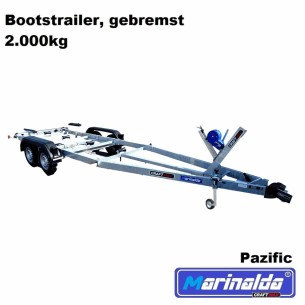 MARINALDA-Pazific-TM2001-Bootstrailer-Tandem-2000kg-Produktbild