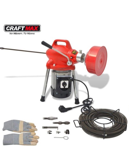 CRAFTMAX-Profi-Rohrreinigungsmaschine-fuer-haus-Bad-u.-Kueche-Produktbild