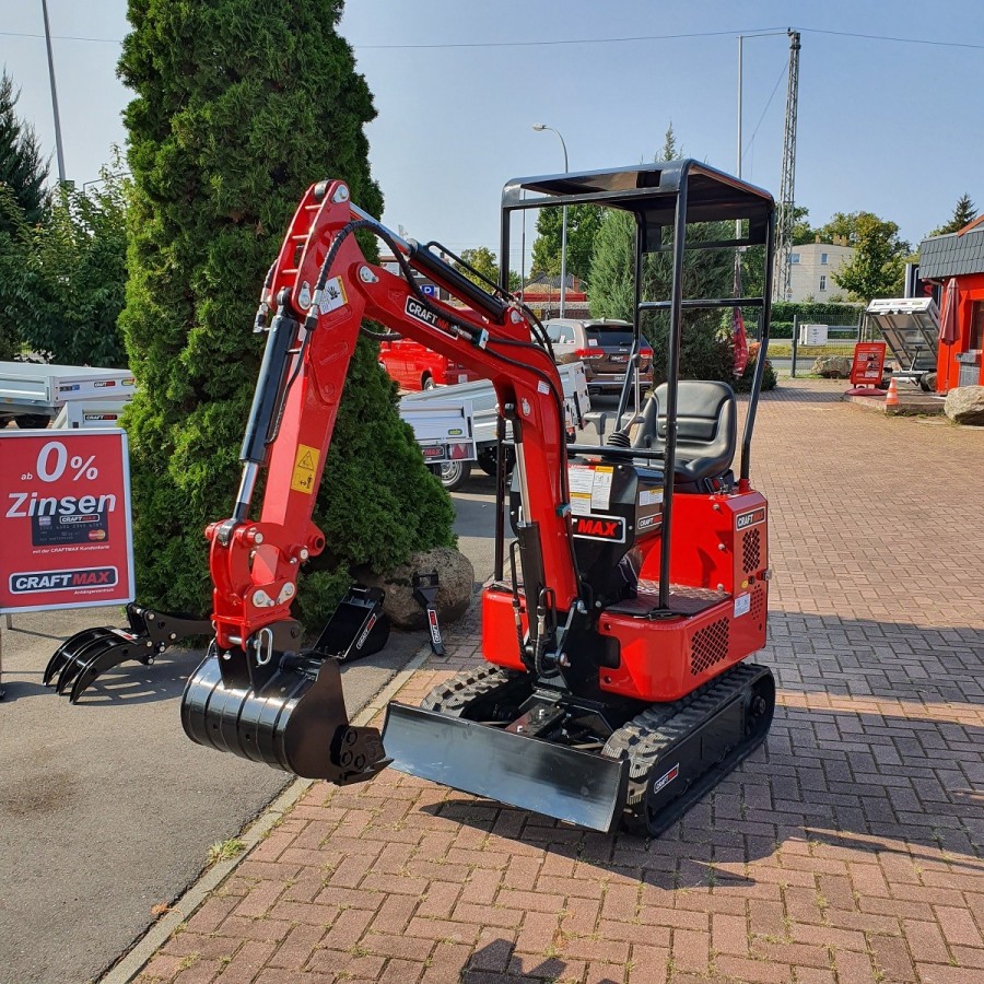 CRAFTMAX-Mini-Bagger-850hydraulic-1300-kg-Ausbrechkraft-560-kg-Reisskraft-3