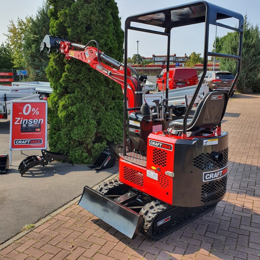 CRAFTMAX-Mini-Bagger-850hydraulic-1300-kg-Ausbrechkraft-560-kg-Reisskraft-8
