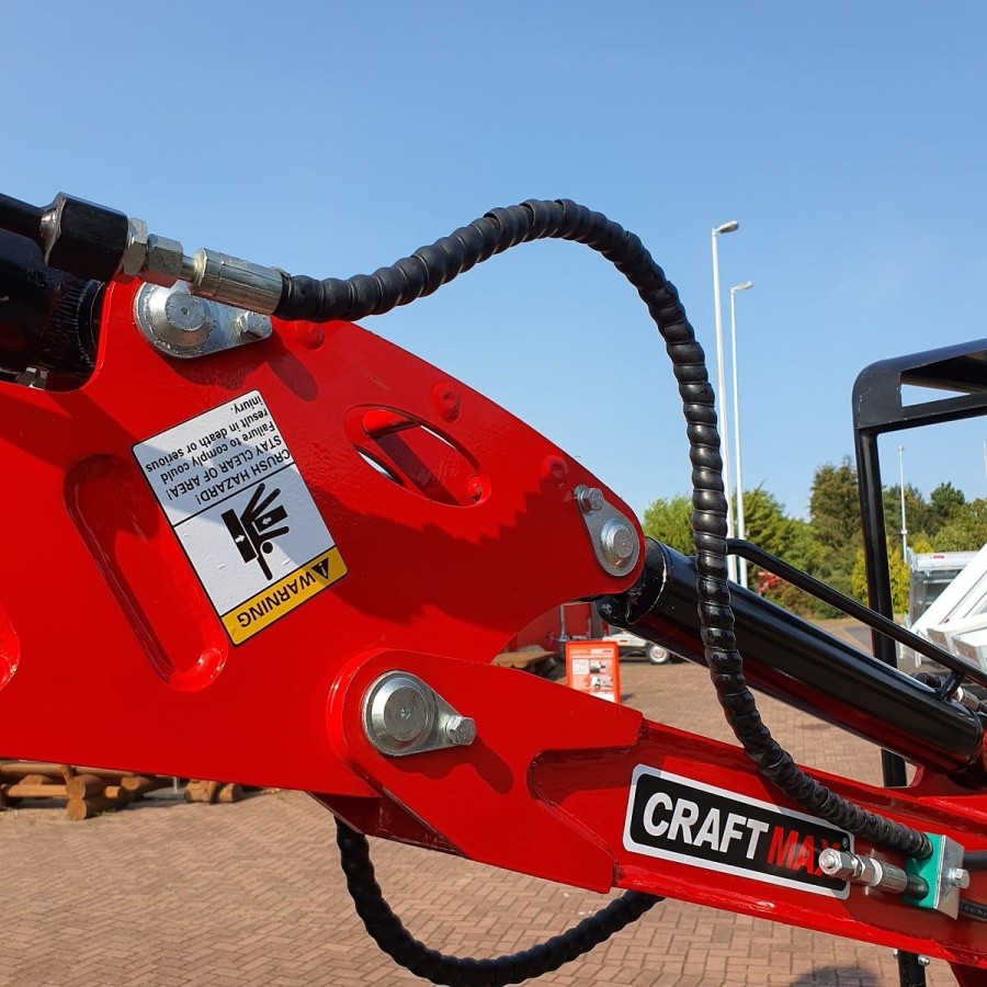 CRAFTMAX-Mini-Bagger-850hydraulic-1300-kg-Ausbrechkraft-560-kg-Reisskraft-15