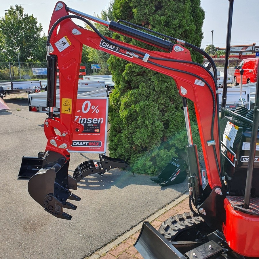 CRAFTMAX-Mini-Bagger-850hydraulic-1300-kg-Ausbrechkraft-560-kg-Reisskraft-17