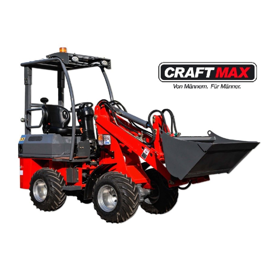 CRAFTMAX-Radlader-1470-kg-Gesamtgewicht-700kg-Hubkraft