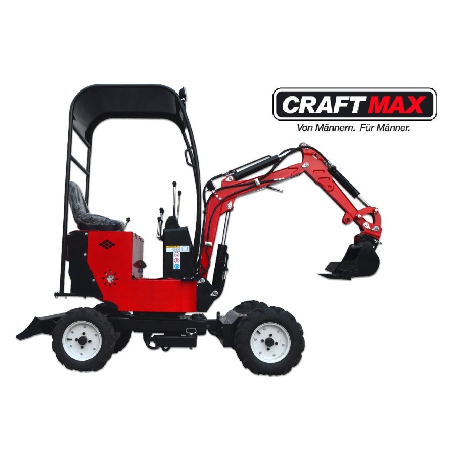 CRAFTMAX-Mini-Schreit-Bagger-670kg-Gewicht-560-kg-Reisskraft-0