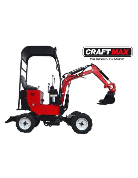 CRAFTMAX-Mini-Schreit-Bagger-670kg-Gewicht-560-kg-Reisskraft-0