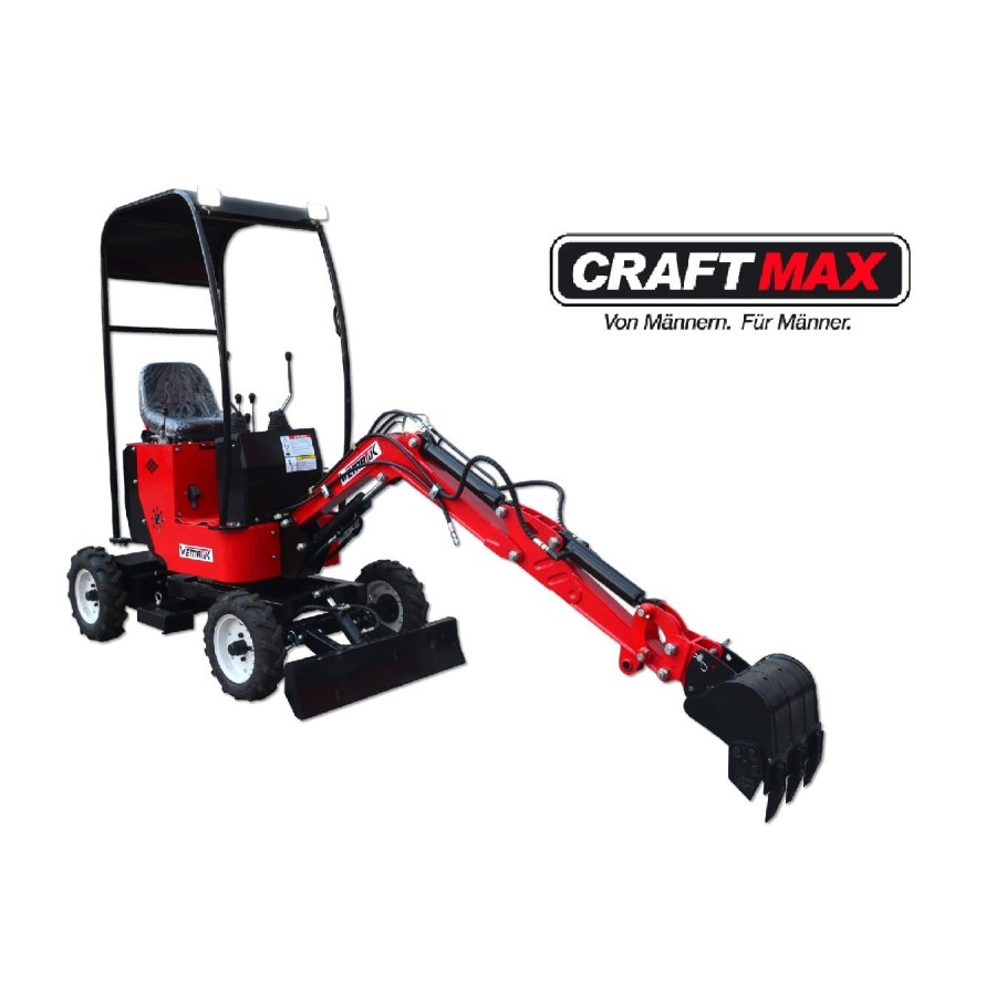 CRAFTMAX-Mini-Schreit-Bagger-670kg-Gewicht-560-kg-Reisskraft-2