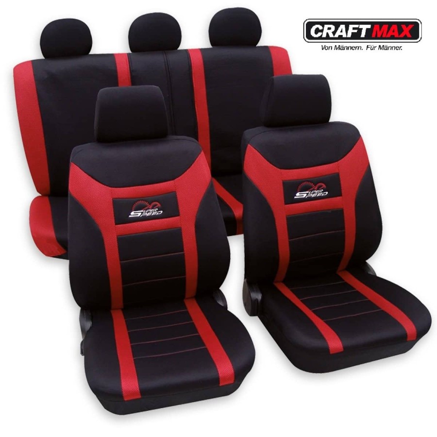 CRAFTMAX-PKW-Sitzbezuege-rot-schwarz